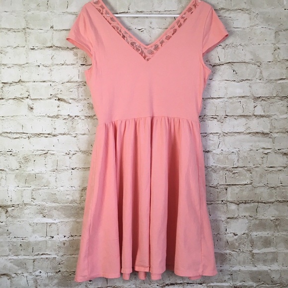 Lauren Conrad V-neck Length Dress Sz M - Picture 5 of 8